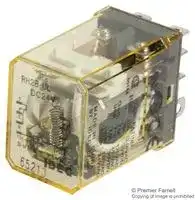 RH2B-ULDC24V: Power Relay, DPDT, 24 VDC, 10 A, RH Series, Socket, Non Latching