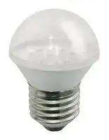 95612068: LED Bulb, Signal Indicator, E27, 230 VAC, 20 mA, Red, Polycarbonate, 45 x 65 mm, 890/895 Beacon