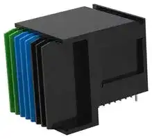 1410189-4: Connector, MULTIGIG RT2, 56 Contacts, 1.8 mm, Plug, Through Hole, 7 Rows