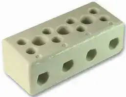 CHTB16/4N: Standard Terminal Block, 4 Contacts, 17.5 mm, Terminal Block, Surface Mount