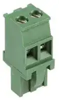 MC000184: Pluggable Terminal Block, 5.08 mm, 2 Ways, 24 AWG, 14 AWG, Screw
