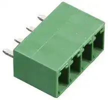 MC000082: Terminal Block, Header, 3.5 mm, 4 Ways, 12 A, 150 V, Through Hole Vertical