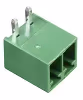 MC000088: Terminal Block, Header, 3.5 mm, 2 Ways, 12 A, 150 V, Through Hole Right Angle