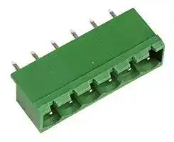MC000204: Terminal Block, Header, 5.08 mm, 6 Ways, 16 A, 300 V, Through Hole Vertical