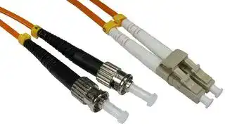 FB2M-LCST-005: LEAD, FIBRE OPTIC LC-ST 50-125 OM2 0.5M