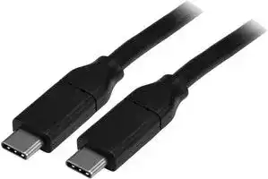 USB2C5C4M: USB Cable, 4m 13ft USB C Cable with Power Delivery (5A), M/M, USB 2.0, USB-IF Certified