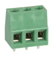MC000027: Wire-To-Board Terminal Block, 5 mm, 3 Ways, 26 AWG, 12 AWG, Screw