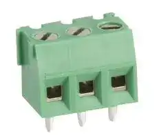 MC000045: Wire-To-Board Terminal Block, 3.81 mm, 3 Ways, 26 AWG, 16 AWG, Screw