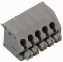 20.3303M/5-E: Wire-To-Board Terminal Block, 3.5 mm, 5 Ways, 26 AWG, 16 AWG, 1.5 mm², Push In