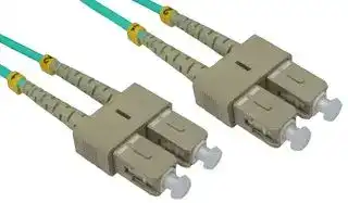 FB3M-SCSC-005: LEAD, FIBRE OPTIC SC-SC 50-125 OM3 0.5M