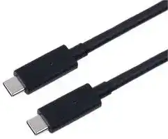 PSG3440: USB Cable, Type C Plug to Type C Plug, 1 m, 3.28 ft, USB 3.1, Black, E-Marked Cable