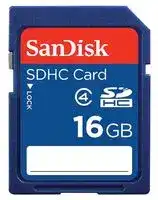 SD4030: Flash Memory Card, SDHC Card, 16 GB, Class 4