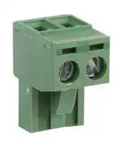 MC000136: Pluggable Terminal Block, 5 mm, 2 Ways, 24 AWG, 12 AWG, Screw