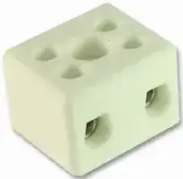 CHTB6/2N: Standard Terminal Block, Ceramic, CHTB/N, 2 Contacts, 12.5 mm, Terminal Block, Surface Mount