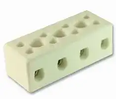 CHTB6/4N: Standard Terminal Block, 4 Contacts, 12.5 mm, Terminal Block, Surface Mount
