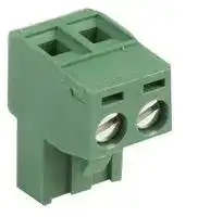 MC000176: Pluggable Terminal Block, 5.08 mm, 2 Ways, 24 AWG, 12 AWG, Screw