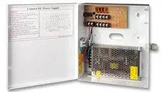 HAY-PSU412-10A: AC/DC Enclosed Power Supply (PSU), ITE, 4 Outputs, 120 W, 12 VDC, 2.5 A, 12 VDC