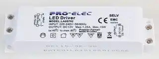 GD-L32B15W12V: LED Driver, 15 W, 12 VDC, 1.25 A, Constant Voltage, 220 V