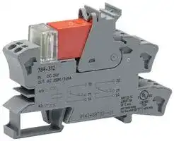 788-312: Power Relay, DPDT, 24 VDC, 8 A, 788 Series, DIN Rail, Non Latching