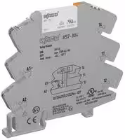 857-304: Power Relay, SPDT, 24 VDC, 6 A, 857 Series, DIN Rail, Non Latching