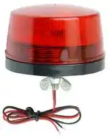 LPB12-R-S: Beacon, 12 V, Red, Single Mount