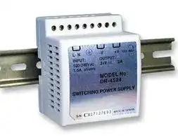 DR-4505: AC/DC DIN Rail Power Supply (PSU), ITE, 1 Output, 25 W, 5 VDC, 5 A