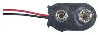 440005P: Battery Contact, PP3 (9V), Snap Contact, Copper