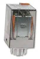 60.13.8.024.0040: General Purpose Relay, 60 Series, Power, 3PDT, 24 VAC, 10 A