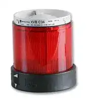 XVB-C2B4: Visual Signal Indicator, LED, Red, Steady, 7W, 24VDC, IP66, NEMA 4X, 70mm Dia., 139mm Height