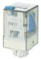 60.12.8.110.0040: General Purpose Relay, 60 Series, Power, DPDT, 110 VAC, 10 A