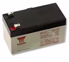 NP1.2-12: Rechargeable Battery, NP Series, Valve Regulated, Single Cell, 12 V, Lead Acid, 1.2 Ah