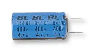 2222 044 65228: Electrolytic Capacitor, 2.2 µF, 350 V, ± 20%, Radial Leaded, Polar