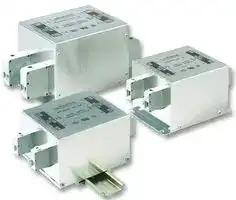 FN2410-25-33: Power Line Filter, Chassis, General Purpose, 250 VAC, 25 A, Single Phase, 1 Stage, Chassis Mount