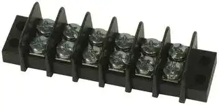 38760-0106: TERMINAL BLOCK, BARRIER, 6POS, 14AWG