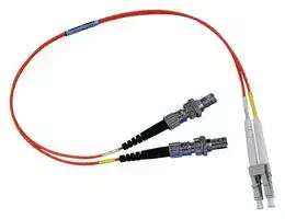 N457-001-62: N/W CABLE, LC-ST, 1FT, ORANGE
