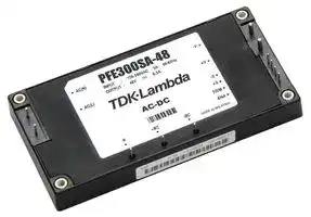 PFE300SA28/T: AC-DC CONVERTER, PCB MOUNT, 1 O/P, 302W,