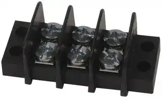 38760-0103: TERMINAL BLOCK, BARRIER, 3POS, 14AWG