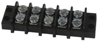 38770-0105.: TERMINAL BLOCK, BARRIER, 5POS, 14AWG