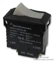 W33-T2N1Q-20: CIRCUIT BREAKER, THERMAL, 2P, 250V, 20A