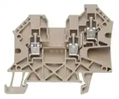 1905140000: TERMINAL BLOCK, FUSE, 3 POSITION, 26-10AWG