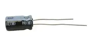 UHE1A221MED1TD: ALUMINUM ELECTROLYTIC CAPACITOR, 220UF,