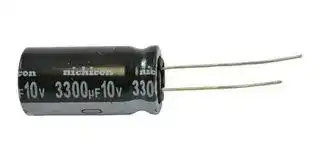 UHE1A332MHD1TO: ALUMINUM ELECTROLYTIC CAPACITOR, 3300UF, 10V, 20%, RADIAL