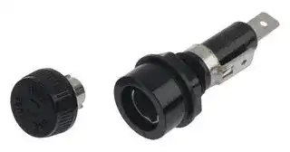 HKP-BBHH: FUSE HOLDER, 6.3 X 32MM, PANEL MOUNT