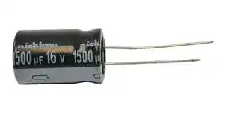 UHE1C152MHD6TO: ALUMINUM ELECTROLYTIC CAPACITOR, 1500UF, 16V, 20%, RADIAL