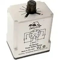 12DP.1-60CI: TIME DELAY RELAY, DPDT, 60SEC, 12VDC