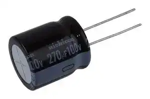 UPJ2A271MHD6TN: ALUMINUM ELECTROLYTIC CAPACITOR, 270UF, 100V, 20%, RADIAL