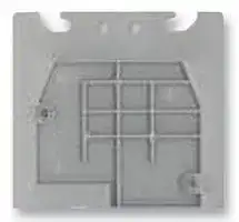011870703: Separator Plate, for Use with DIN Rail Terminal Blocks, Grey