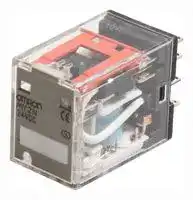 MY2N  DC12: Power Relay, DPDT, 12 VDC, 10 A, MY Series, Socket, Non Latching