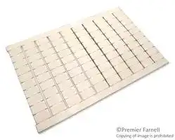 023300001: Marker Card, Blank, White, Write-on, Tested, 6mm x 10mm, Pack of 100