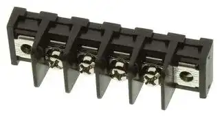 MC001352: TERMINAL BLOCK, BARRIER, 4POS, 14AWG